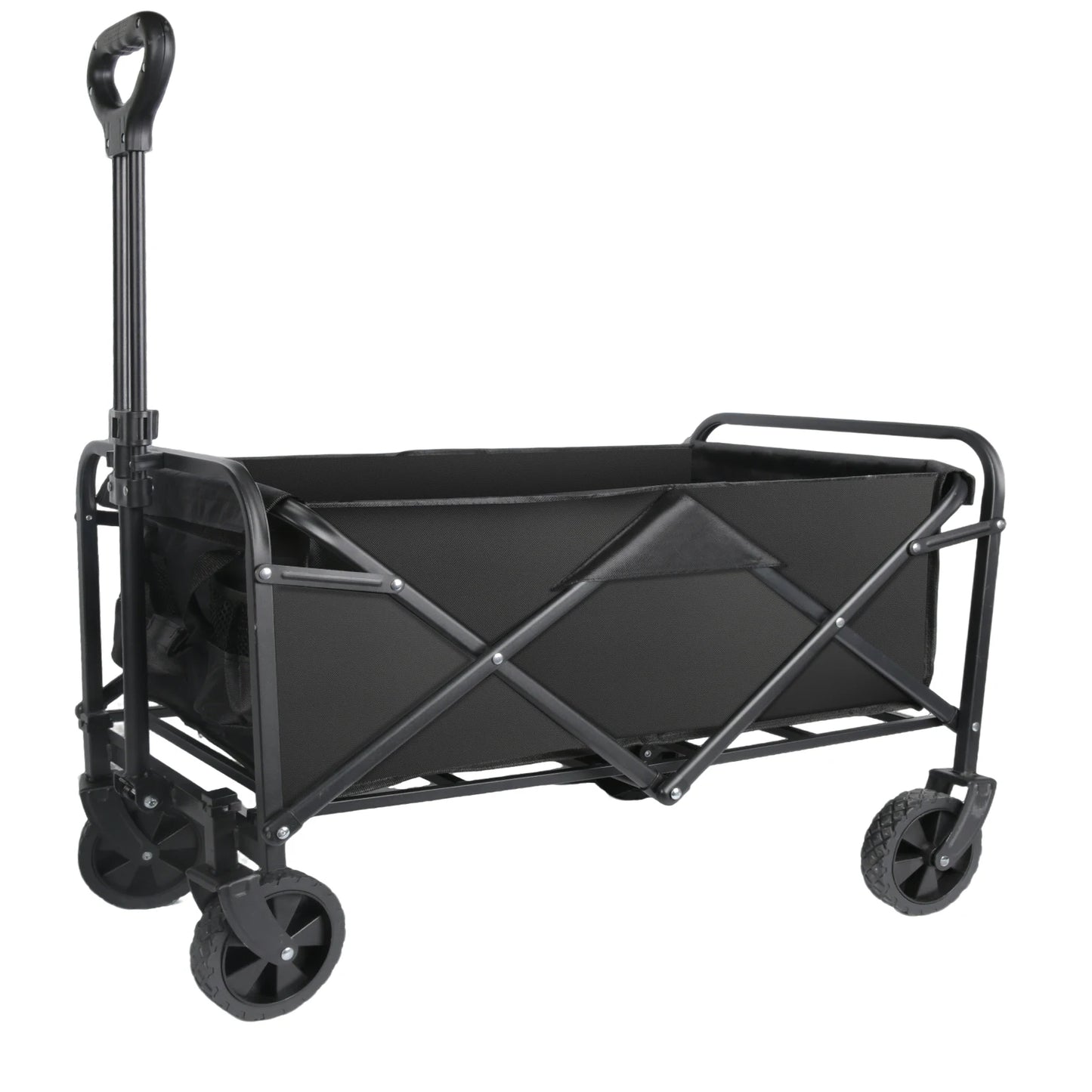 Nomadia Heavy Duty – Chariot pliable 4 roues grande capacité tout-terrain