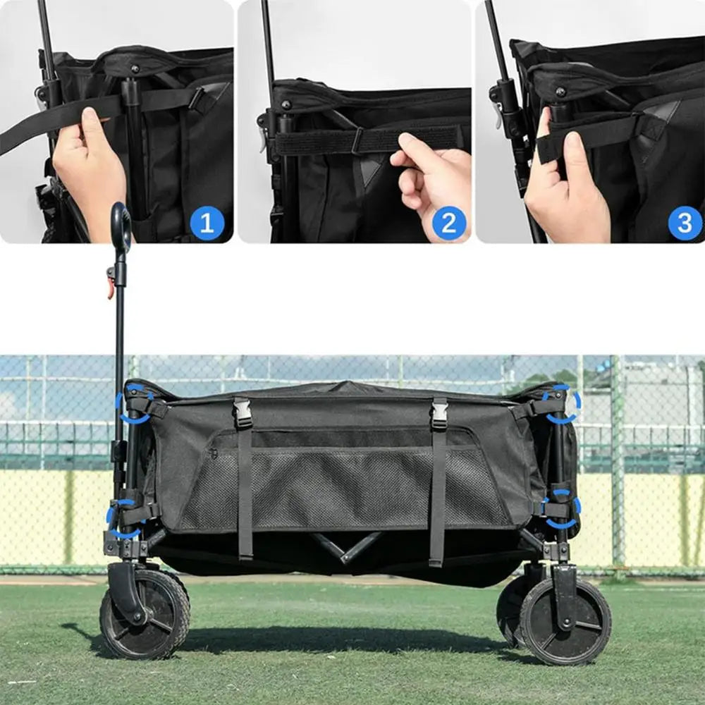 Nomadia SidePro – Poches latérales en toile Oxford