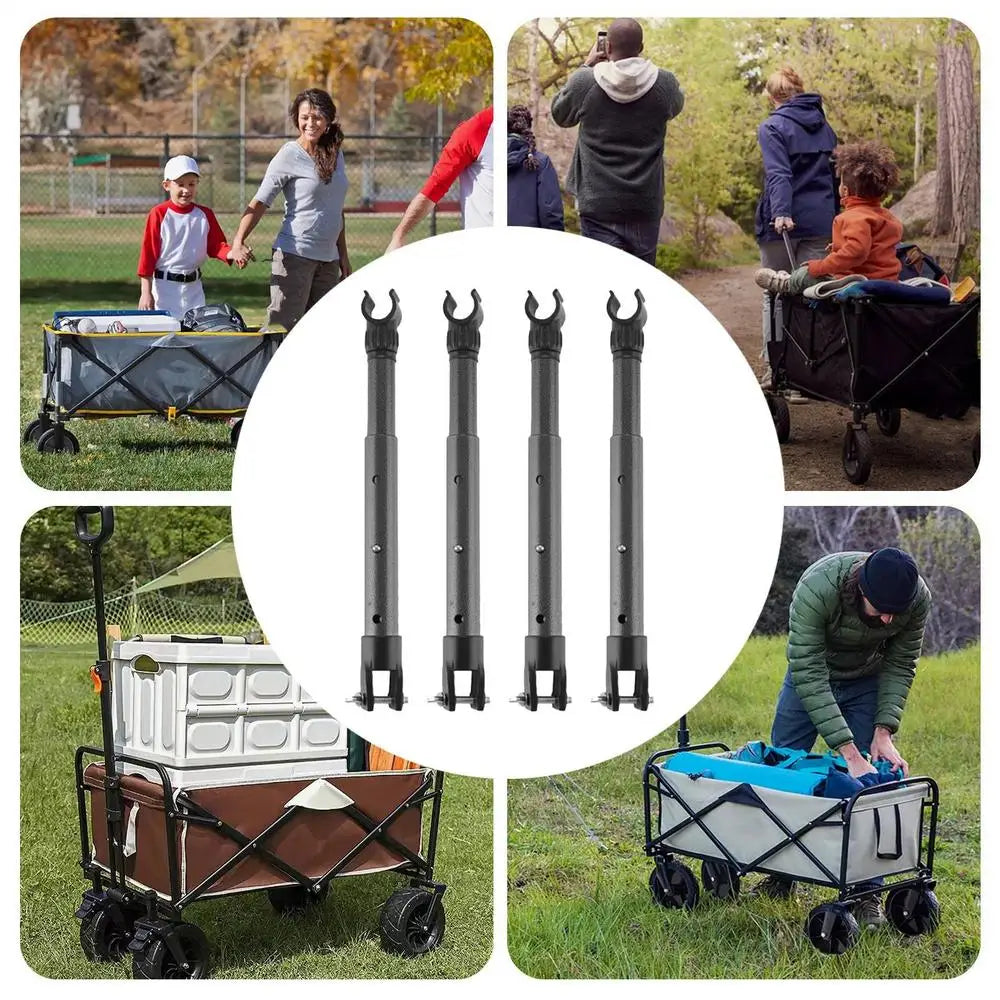 Nomadia TableFix – Support télescopique pour plateau de chariot pliable