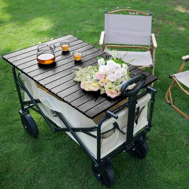 Nomadia TableTop – Plateau pliable pour chariot de camping et pique-nique