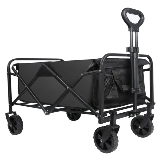 Nomadia Heavy Duty – Chariot pliable 4 roues grande capacité tout-terrain